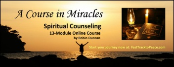 Banner - ACIM Spiritual Counseling Course by Robin Duncan